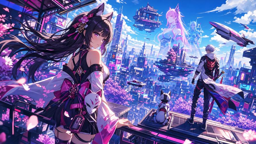 玩物社区动漫cosplay视频演示